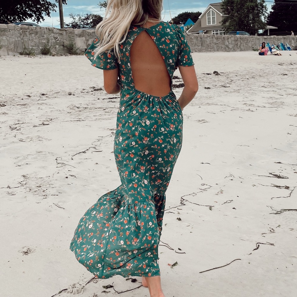 Forever 21 maxi button dress - Picture 4 of 4